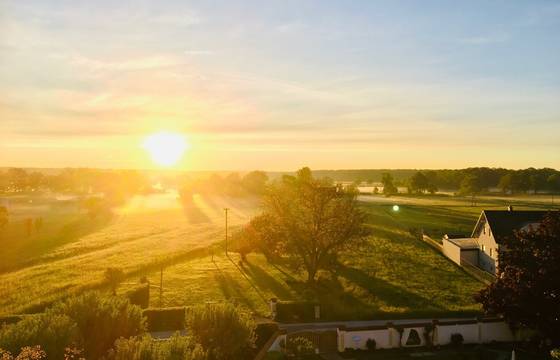 Sonnenaufgang im Südburgenland