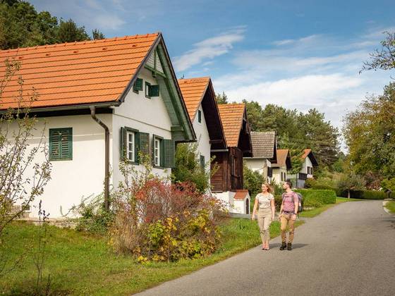 Kellergasse im Südburgenland