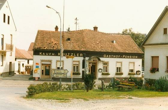 Gasthaus Krutzler im Jahr 1987