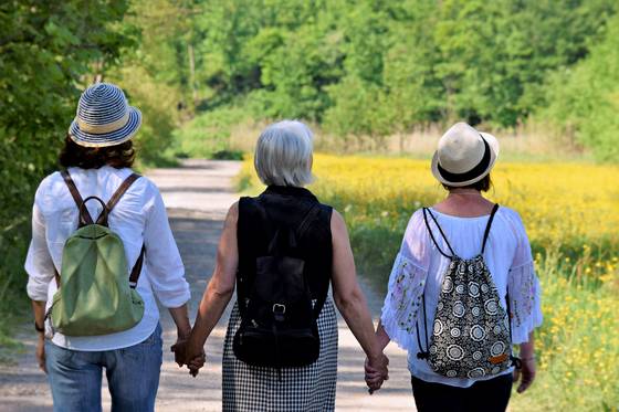 Wandern mit der besten Freundin im Südburgenland