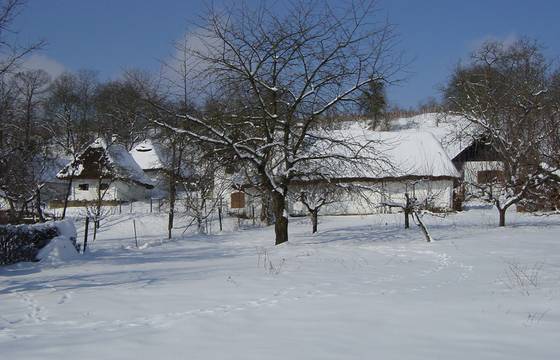 Heiligenbrunn im Südburgenland im Winter