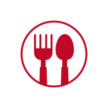 Icon für den Bereich Kulinarik. Icon für den Bereich Kulinarik.