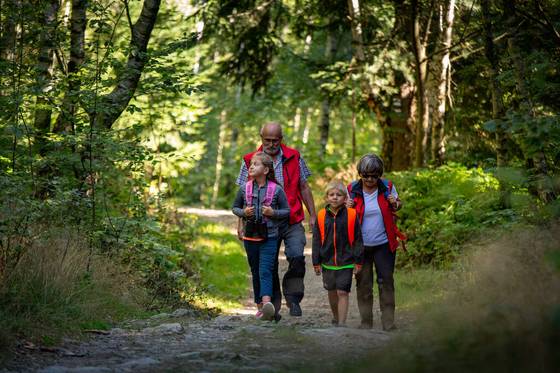 Wandern im Familienurlaub (c) Burgenland Tourismus - Andreas Hafenscher 