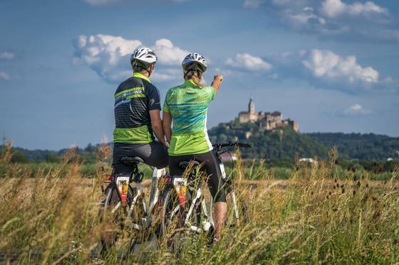 Radfahren entlang der Paradiesroute im Burgenland (c) Tourismusverband Region Oberwart, Robtert B