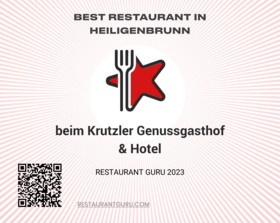 Auszeichnung 2023 von Restaurant Guru
