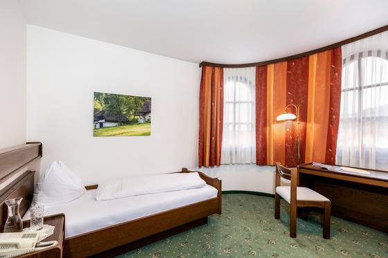 Einzelzimmer im Hotel Krutzler (c) Klemens König