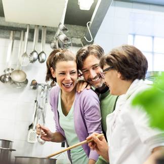 Ingrid in der Küche